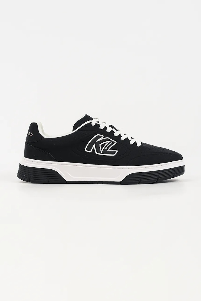 Karl Lagerfeld Kourtney tenisky pánske kožené čierna KL53016.H00