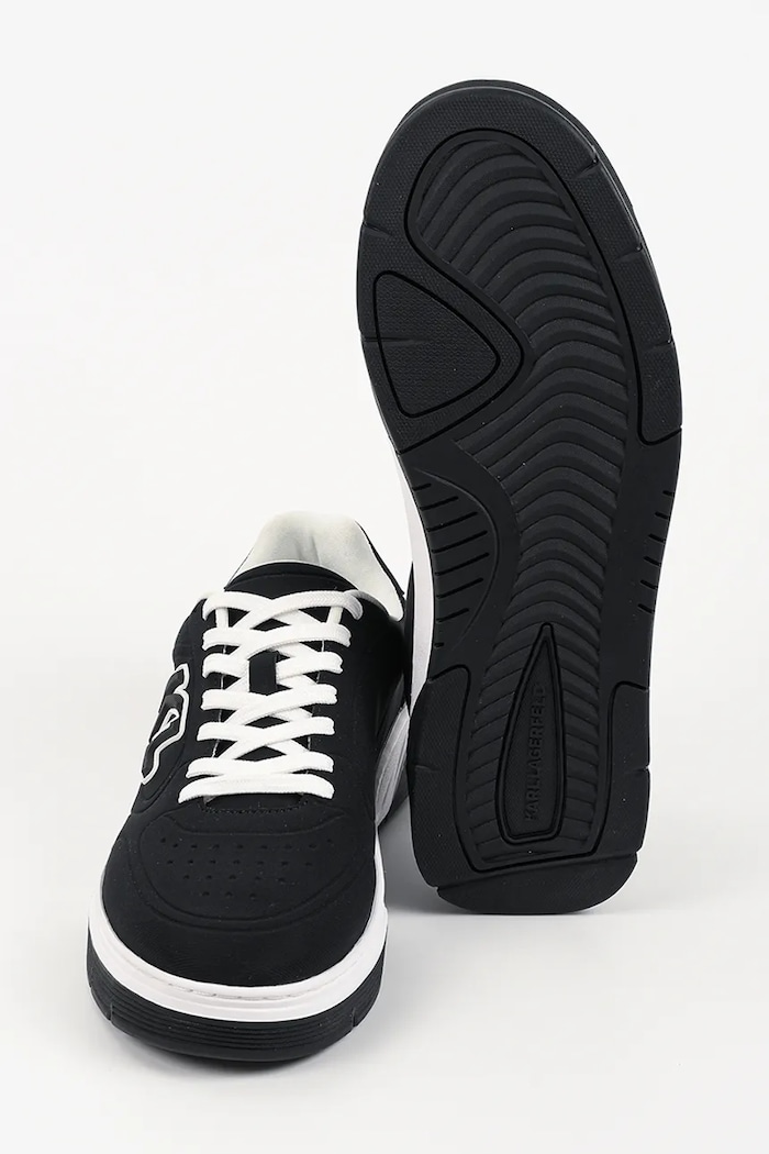 Karl Lagerfeld Kourtney tenisky pánske kožené KL53016.H00 čierna