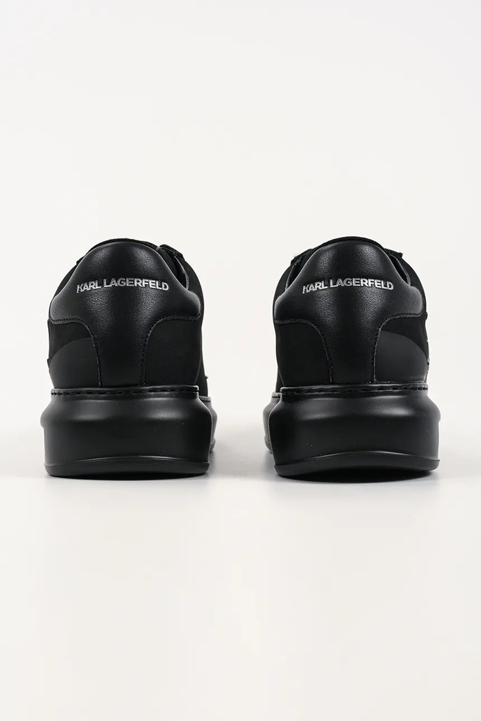 Obuwie Karl Lagerfeld sneakersy skórzane Kapri Mens KL52542F.20X czarny