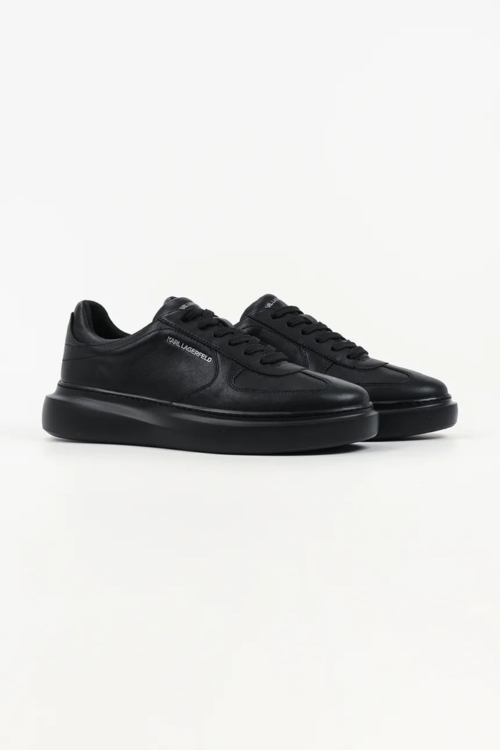 Kožené tenisky Karl Lagerfeld Kore KL56526.00X čierna SS26