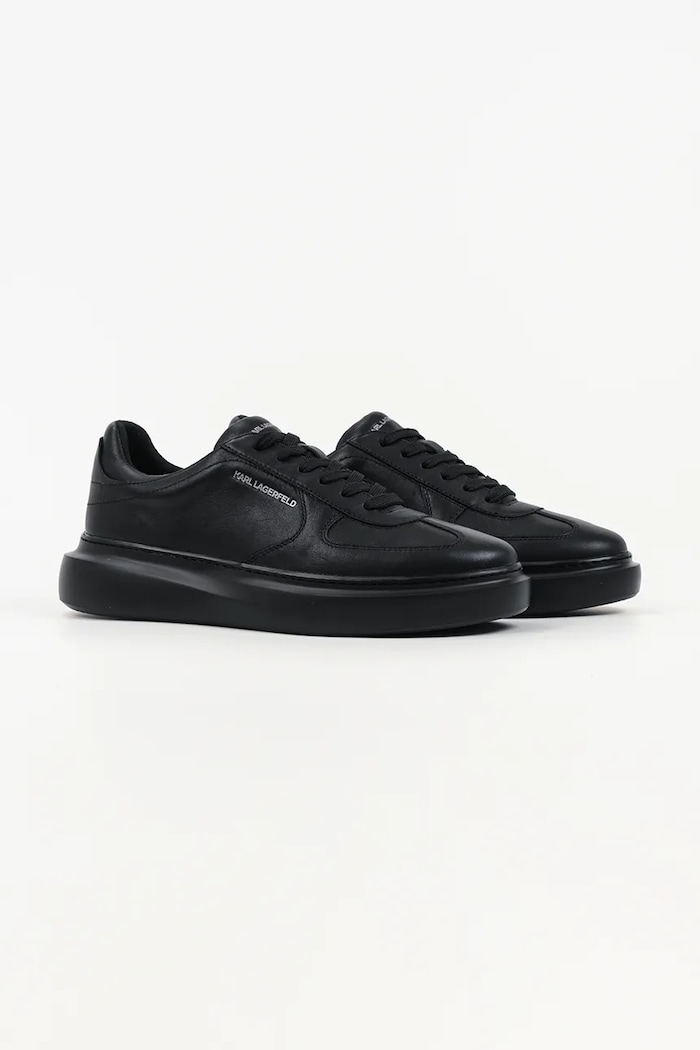 Kožené tenisky Karl Lagerfeld Kore KL56526.00X čierna SS26