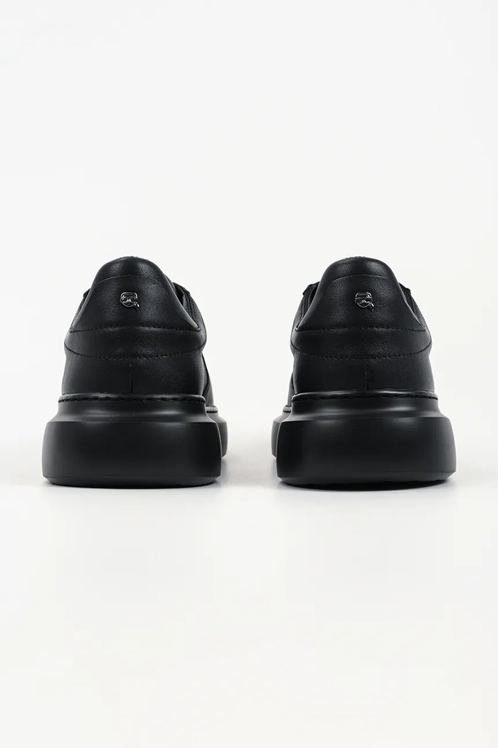 Obuv Kožené tenisky Karl Lagerfeld Kore KL56526.00X čierna