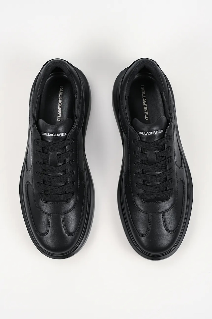 Kožené tenisky Karl Lagerfeld Kore čierna KL56526.00X