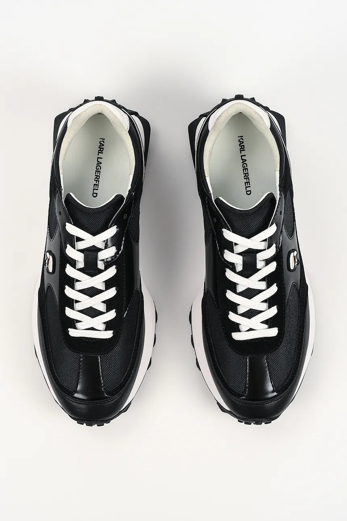 Karl Lagerfeld Zone tenisky pánske čierna KL53930N.400