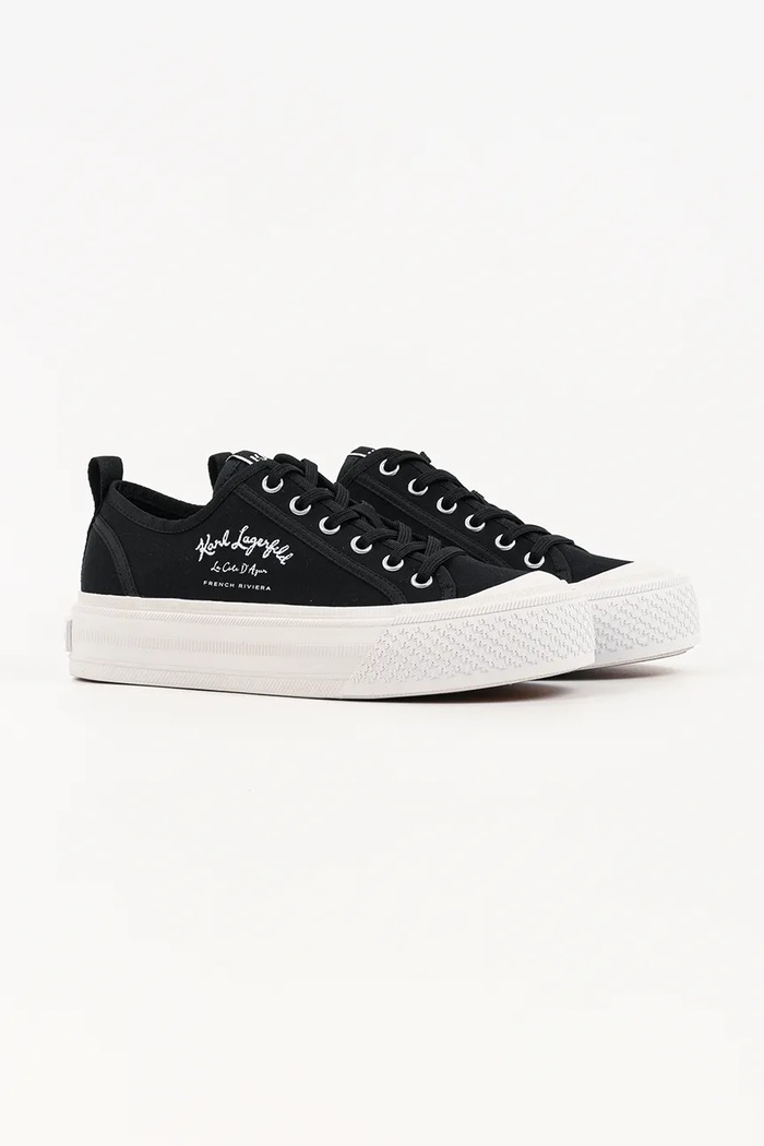 Karl Lagerfeld Kampus Max V tenisky pánske KL50523.900 čierna SS26
