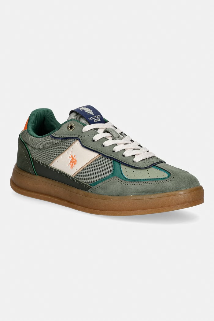 U.S. Polo Assn. sneakersy CAMPY006 syntetyczny zielony CAMPY006M.6HM1
