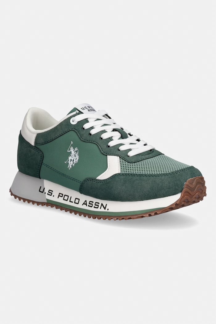 U.S. Polo Assn. CLEEF011 Αθλητικά Ανδρικά πράσινο CLEEF011M.6TS1
