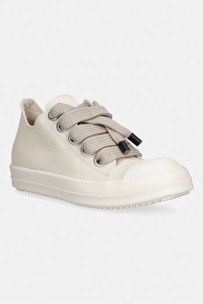 Rick Owens DRKSHDW Jumbolace Low кеди чоловічі бежевий DU01F4819.DOW2