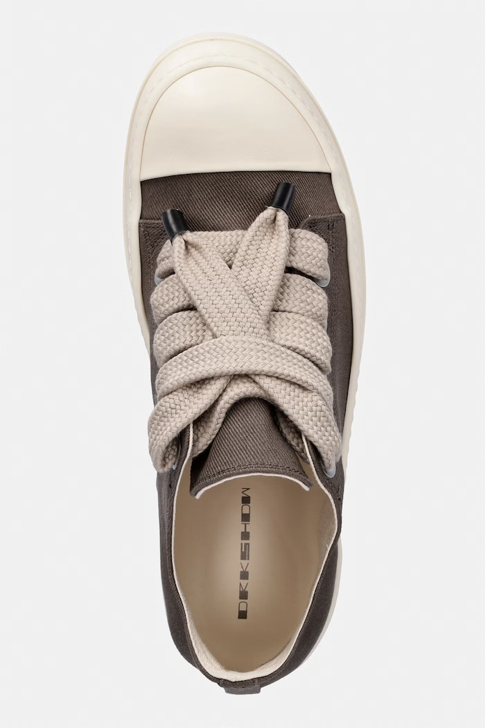 Rick Owens DRKSHDW Jumbolace Low кеди чоловічі коричневий DU01F4819.DOW2