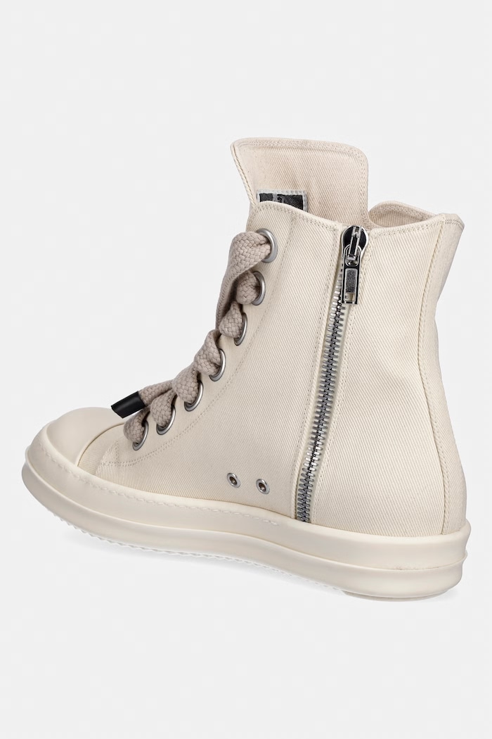 Παπούτσια Rick Owens DRKSHDW Jumbolace πάνινα Ανδρικά DU01F4818.DOW2 μπεζ