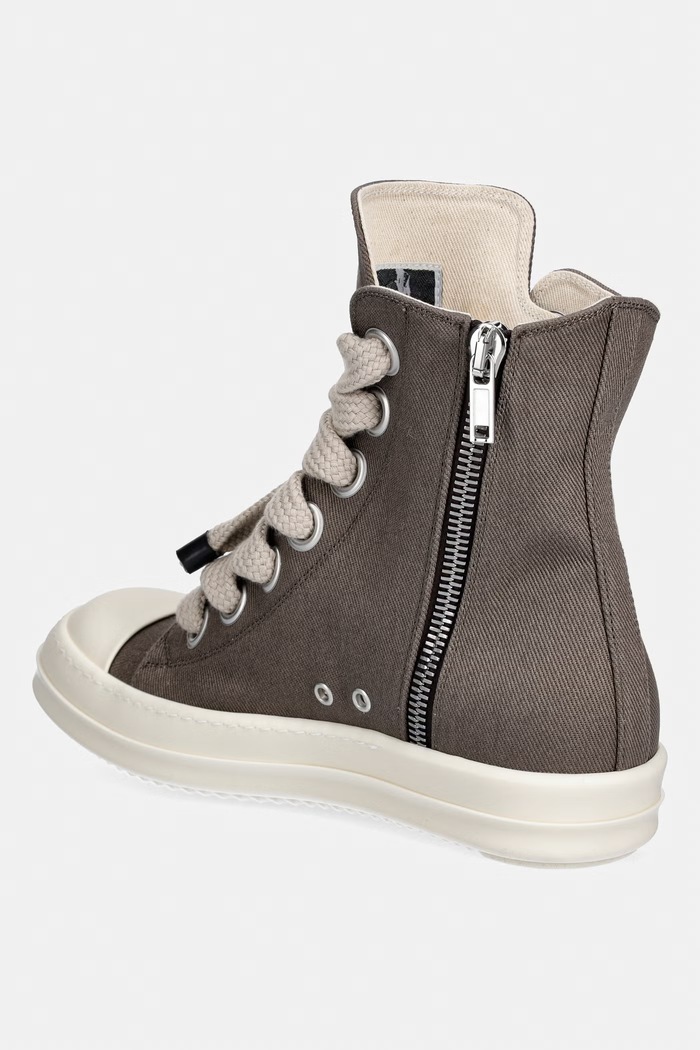 Παπούτσια Rick Owens DRKSHDW Jumbolace πάνινα Ανδρικά DU01F4818.DOW2 καφέ