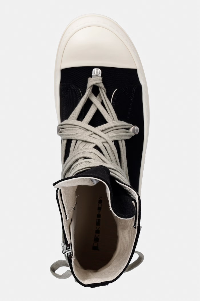 Rick Owens DRKSHDW Megalace πάνινα Ανδρικά μαύρο DU01F4809.DOW1