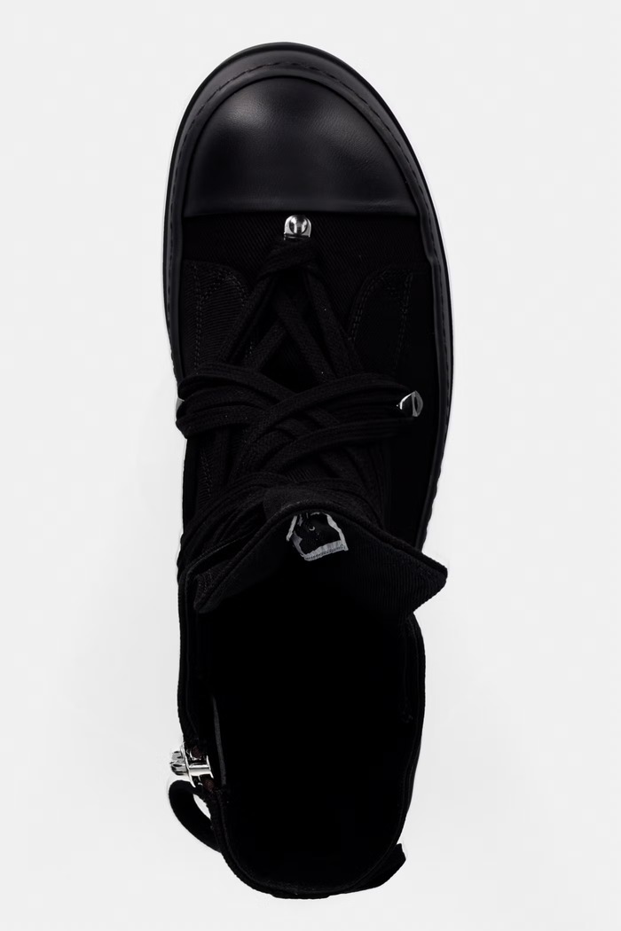 Rick Owens DRKSHDW Megalace πάνινα Ανδρικά μαύρο DU01F4809.DOW1