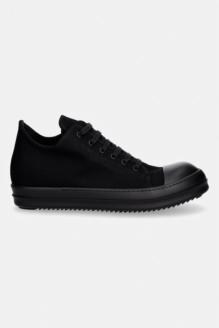 Πάνινα παπούτσια Rick Owens DRKSHDW Denim Low DU01F4802.DO μαύρο SS26