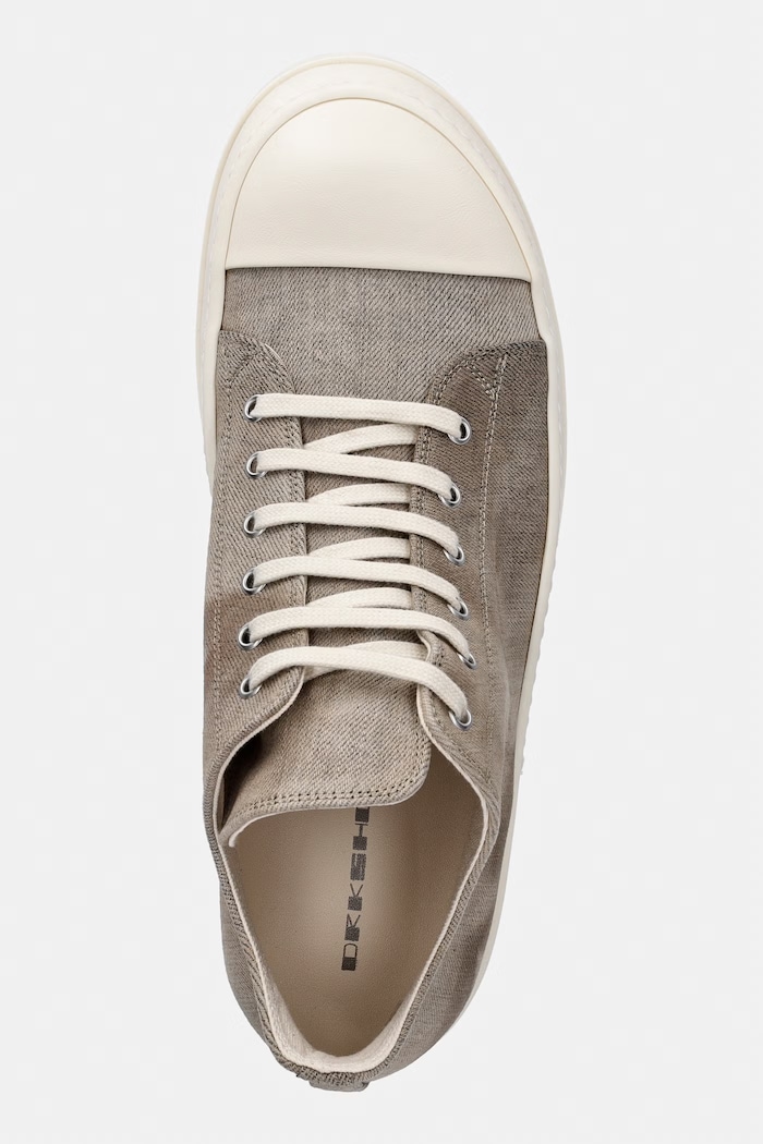 Rick Owens DRKSHDW Denim Low tenisky pánske hnedá DU01F4802.DST