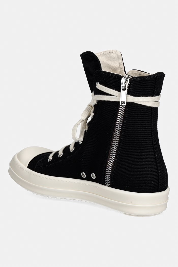Παπούτσια Rick Owens DRKSHDW Denim πάνινα Ανδρικά DU01F4800.DOEM8 μαύρο