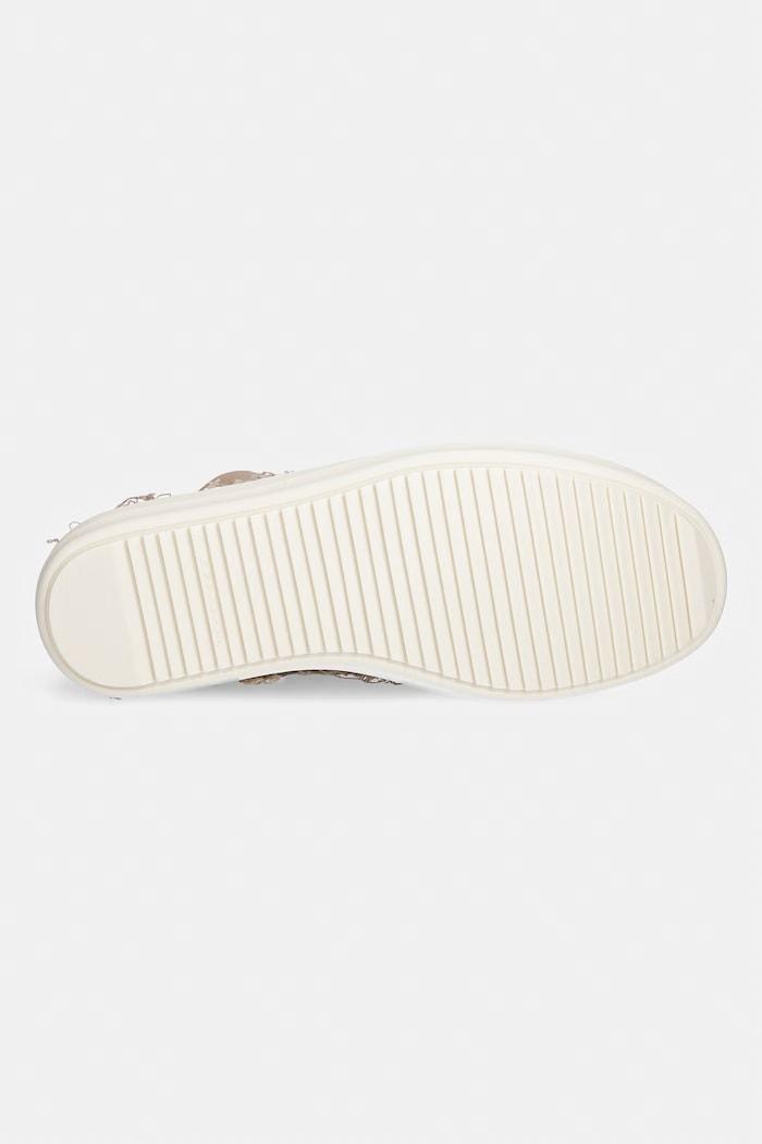 Rick Owens DRKSHDW Denim Low ниски кецове мъжки DU01F4802.SLASH бежов