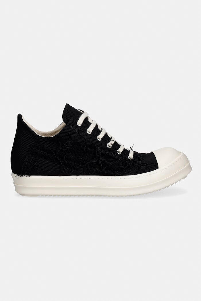 Rick Owens DRKSHDW Denim Low ниски кецове мъжки DU01F4802.SLASH черен SS26