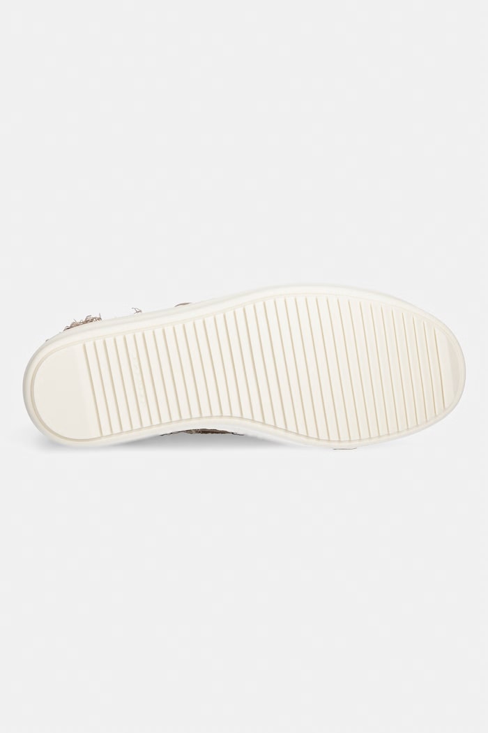 Rick Owens DRKSHDW Denim teniși înalți pentru bărbați DU01F4800.SLASH bej