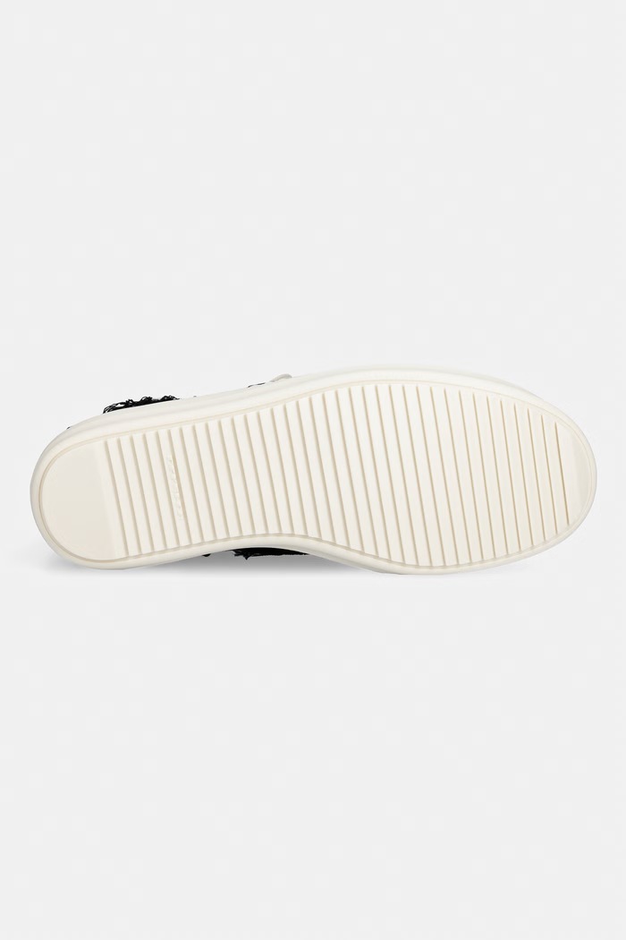 Rick Owens DRKSHDW Denim teniși înalți pentru bărbați DU01F4800.SLASH negru