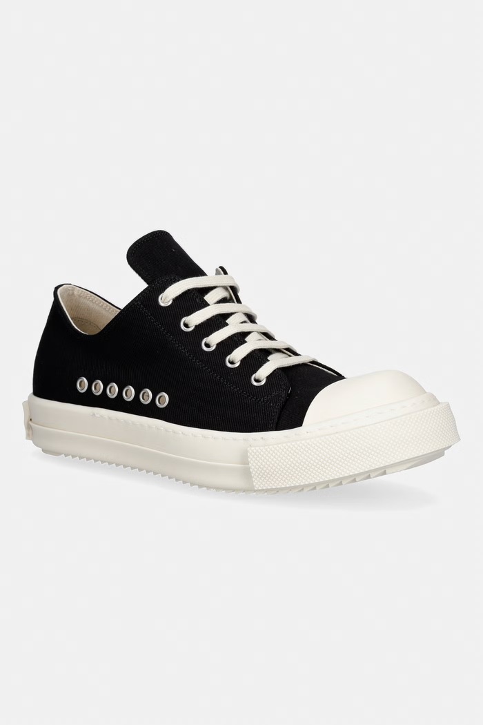 Rick Owens DRKSHDW Extreme Low teniși pentru bărbați negru DU01F4822.DOEH2