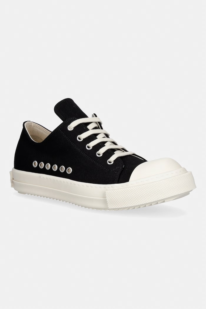Rick Owens DRKSHDW Extreme Low teniși pentru bărbați negru DU01F4822.DOEH2
