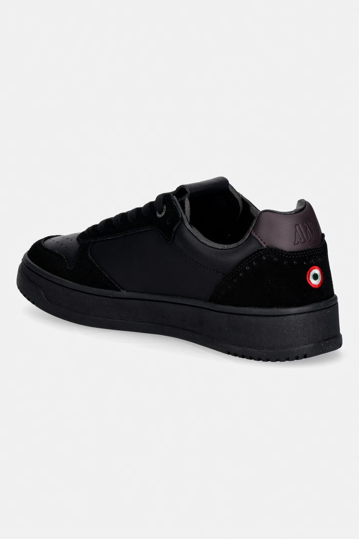 Obuwie Aeronautica Militare sneakersy skórzane SNEAKERS 261SC0235UPL00244.34300 czarny