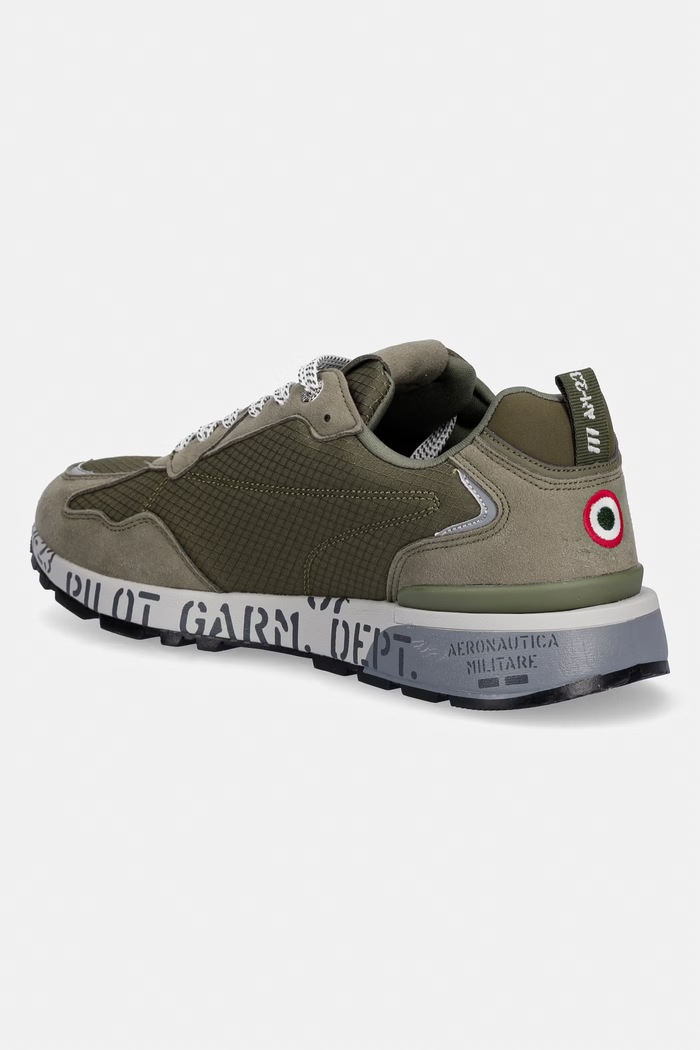 Obutev Superge Aeronautica Militare SNEAKERS 261SC0276UCT04327.07301 zelena