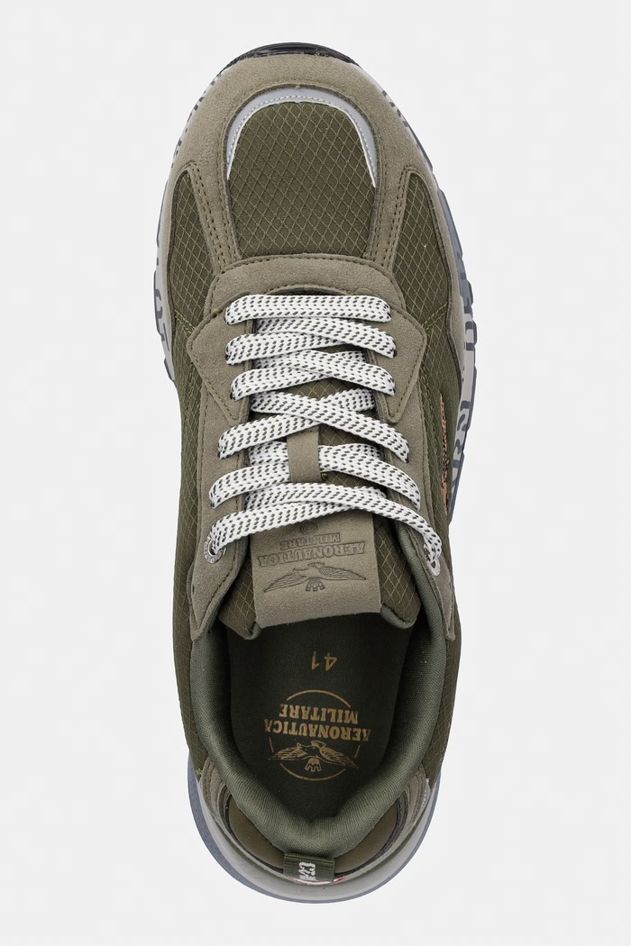 Superge Aeronautica Militare SNEAKERS zelena 261SC0276UCT04327.07301
