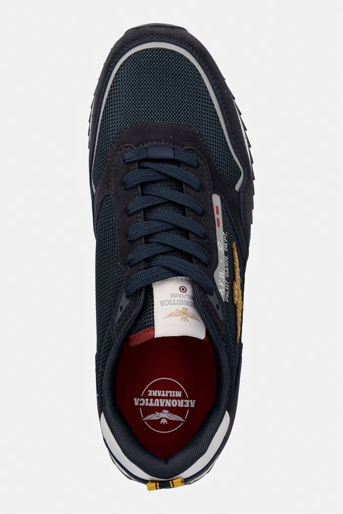 Superge Aeronautica Militare SNEAKERS mornarsko modra 261SC0288UCT03545.08184