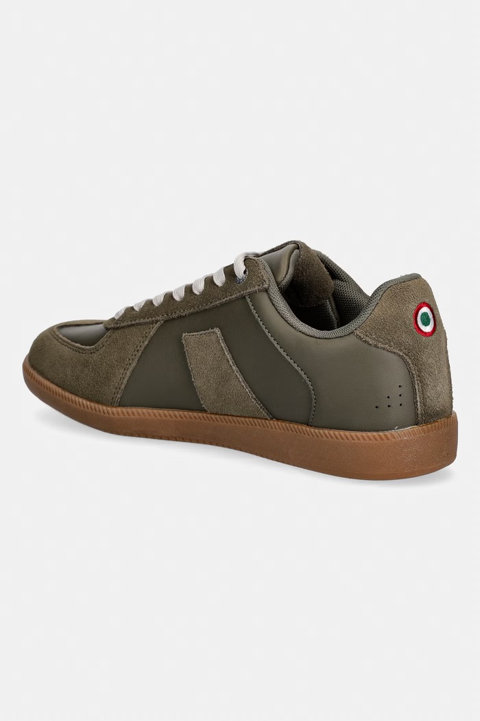 Obutev Usnjene superge Aeronautica Militare SNEAKERS 261SC0315UPL00244.07302 zelena