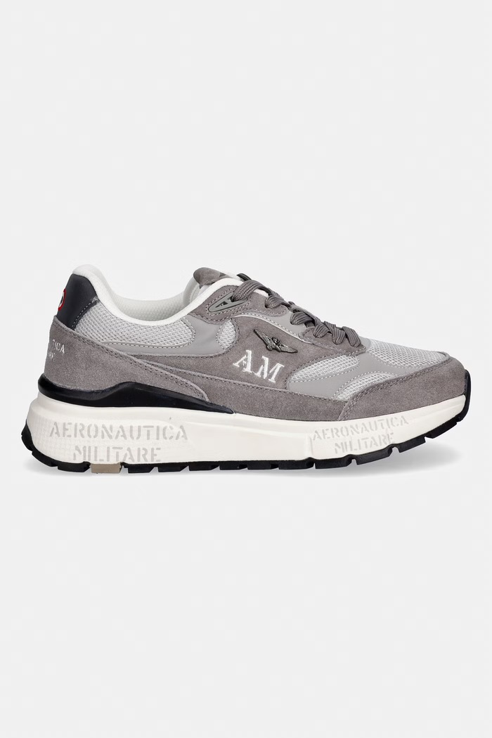 Aeronautica Militare sneakersy SNEAKERS 261SC0318UCT04248.34353 szary SS26