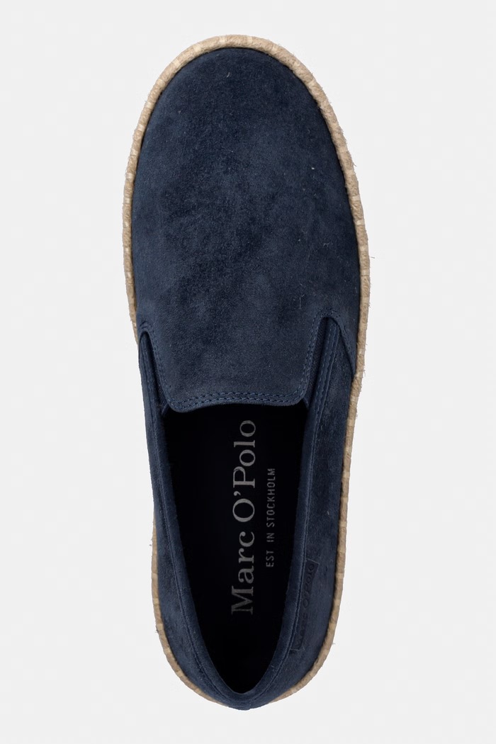 Marc O'Polo espadryle męskie zamszowe Jerry 1B granatowy 60329313805305