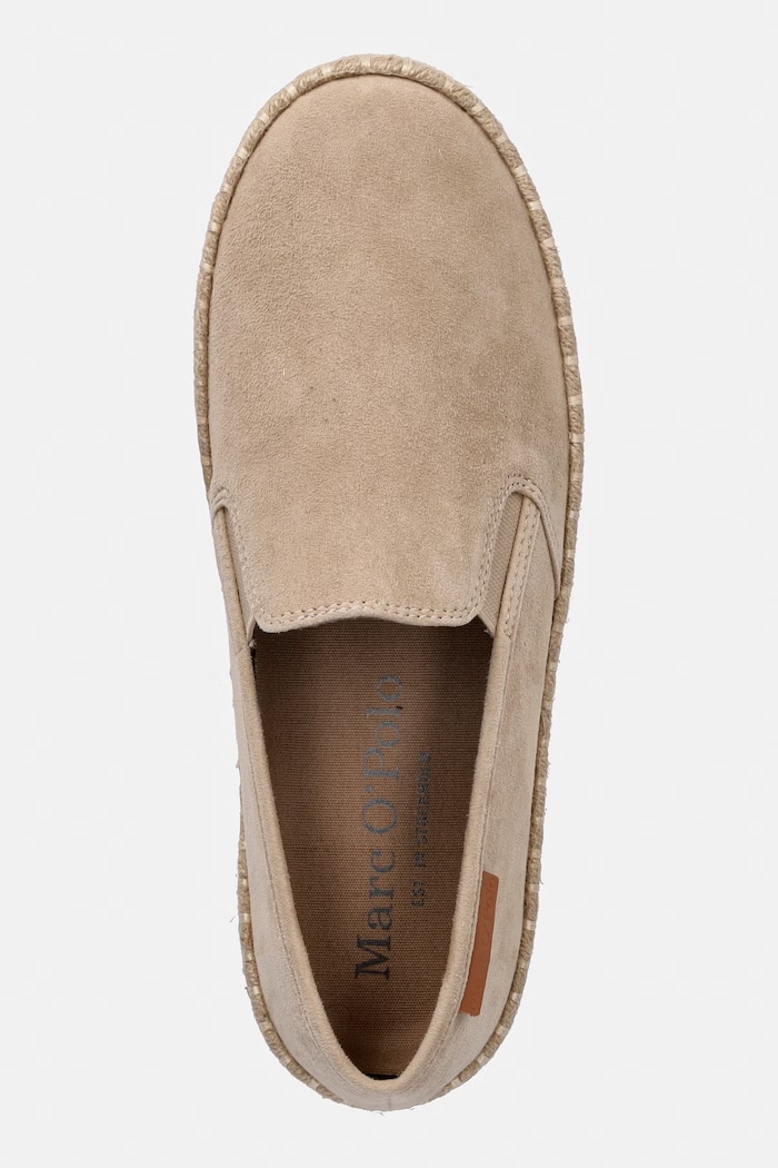 Marc O'Polo espadryle męskie zamszowe Jerry 1B beżowy 60329313805305