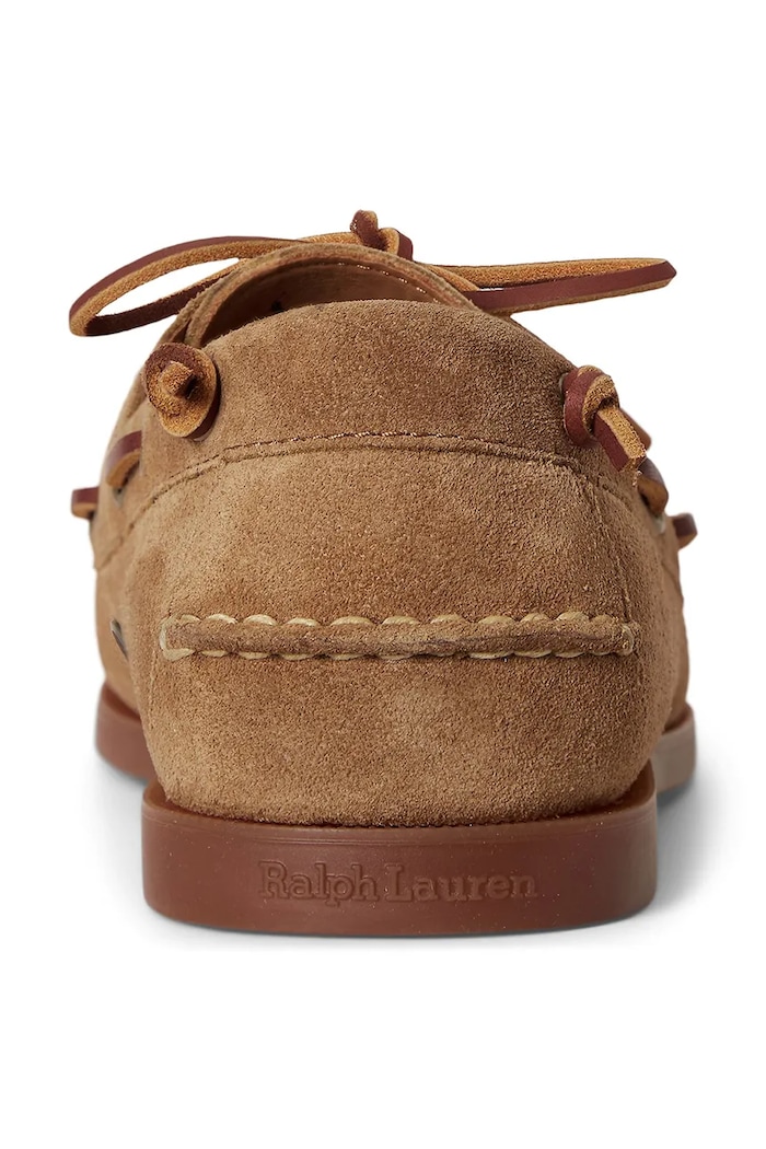 Polo Ralph Lauren LEATHER-MERTON mokasyny męskie zamszowe brązowy 803P07645001