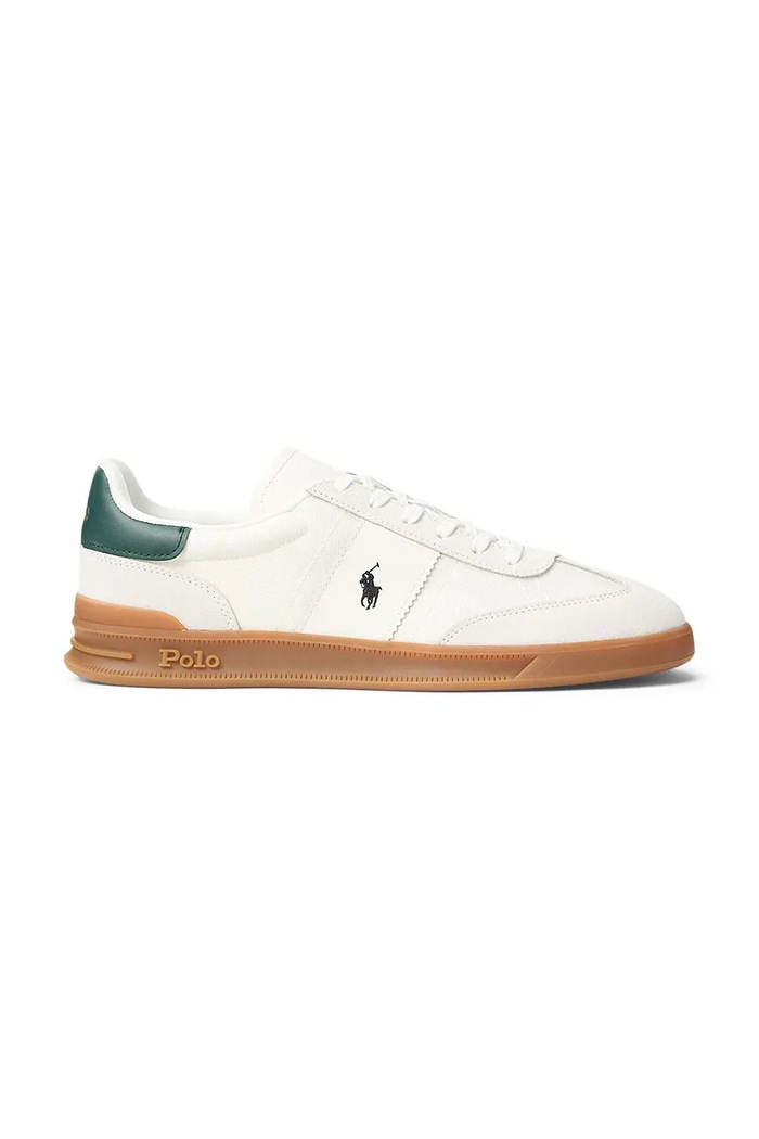Δερμάτινα sneakers Polo Ralph Lauren NYLON/SUEDE-HRT AERA άλλο λευκό 809P09761001