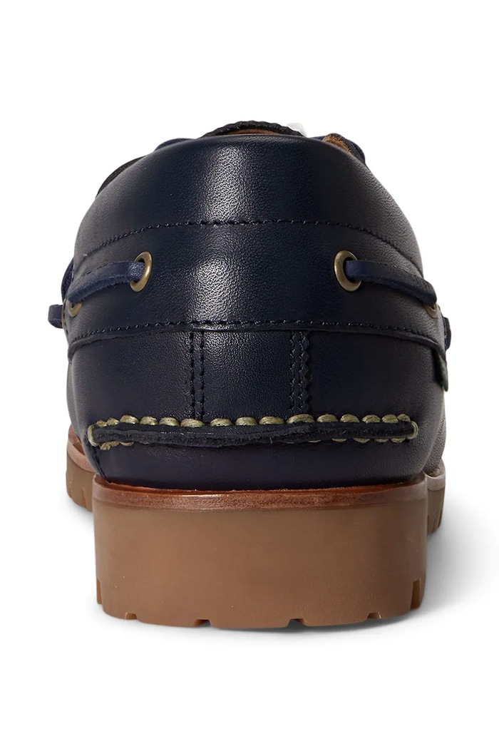 Polo Ralph Lauren LEATHER-RANGER mokasyny męskie skórzane granatowy 812P07650002