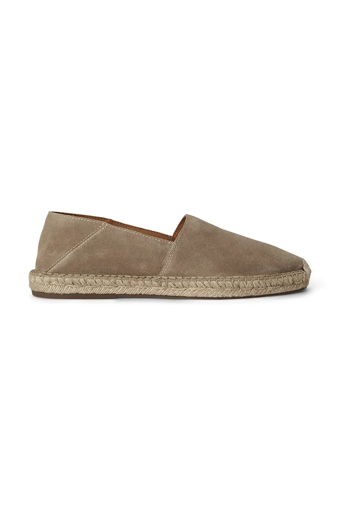 Polo Ralph Lauren SUEDE-CEVIO Espadrilles Men's leather brown 803P07638003