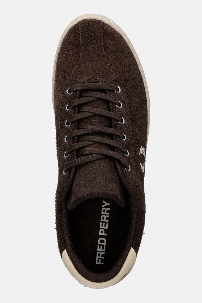 Fred Perry σνίκερς Ανδρικά σουέτ καφέ B2328