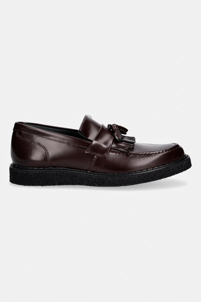 Fred Perry лофери чоловічі шкіряні SB8355 бордо SS26