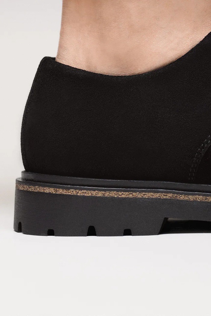 Birkenstock Highwood Lace Low men's suede flat heeled shoes 1030209