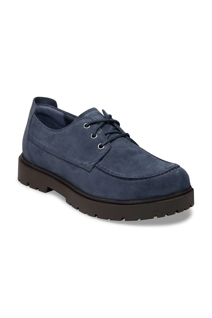 Birkenstock Highwood Moc Lace Low shoes flat heeled Men's suede 1032044 navy SS26