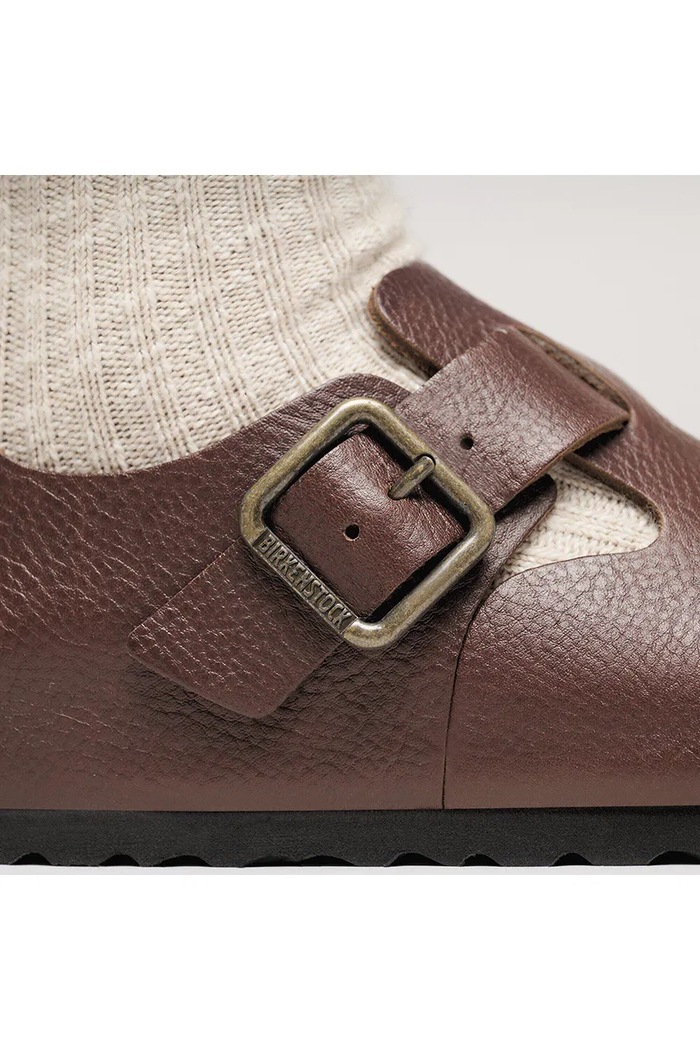 Birkenstock London WB pantofi cu toc plat pentru bărbați din piele 1030177