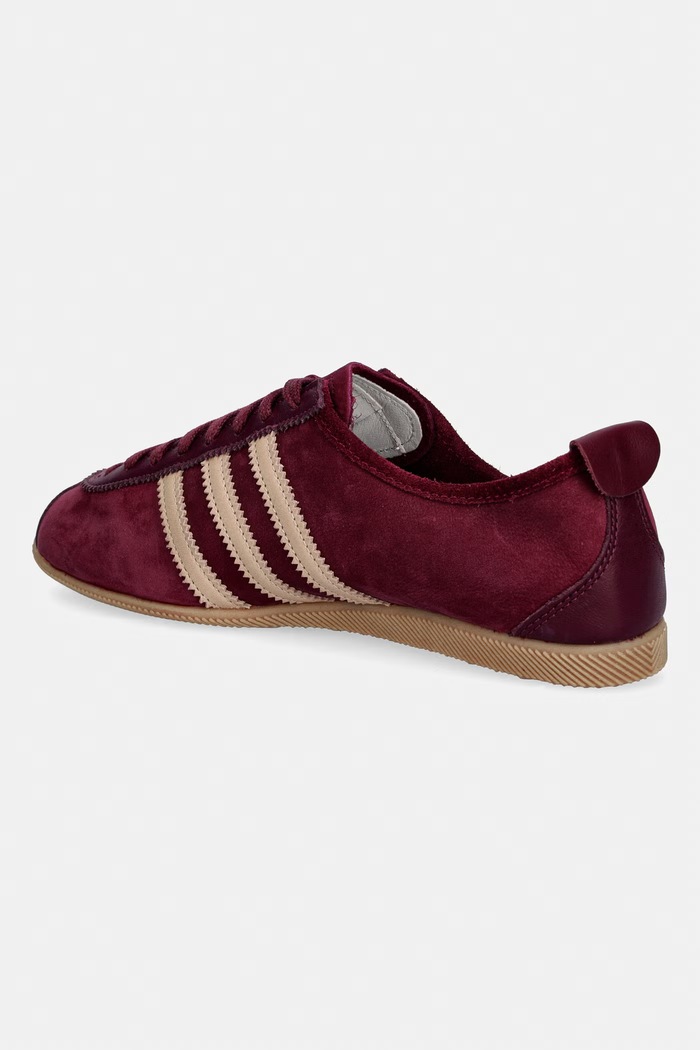 Încălțăminte adidas Originals Japan sneakers pentru bărbați din piele întoarsă KJ6901 burgundia