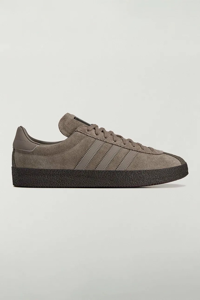 adidas Originals TOPANGA II x SPZL sneakers pentru bărbați din piele întoarsă maro KK3671