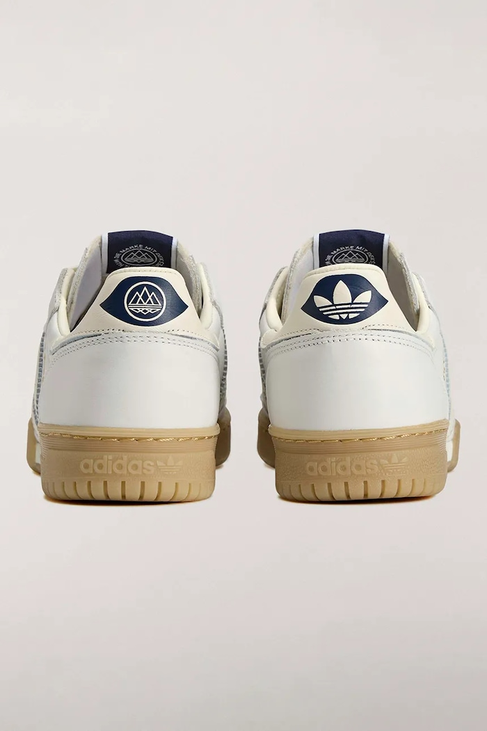 Shoes adidas Originals BURNDEN II x SPZL Sneakers leather KK3684 white