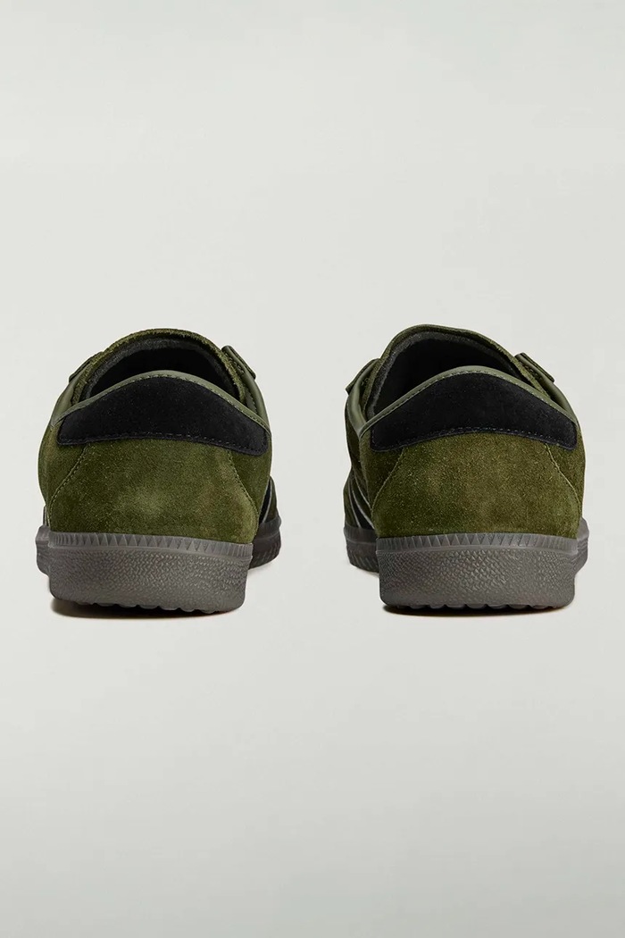 Shoes adidas Originals GRALFY x SPZL Sneakers Men's suede KK4203 green