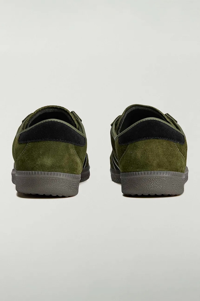 Shoes adidas Originals GRALFY x SPZL Sneakers Men's suede KK4203 green