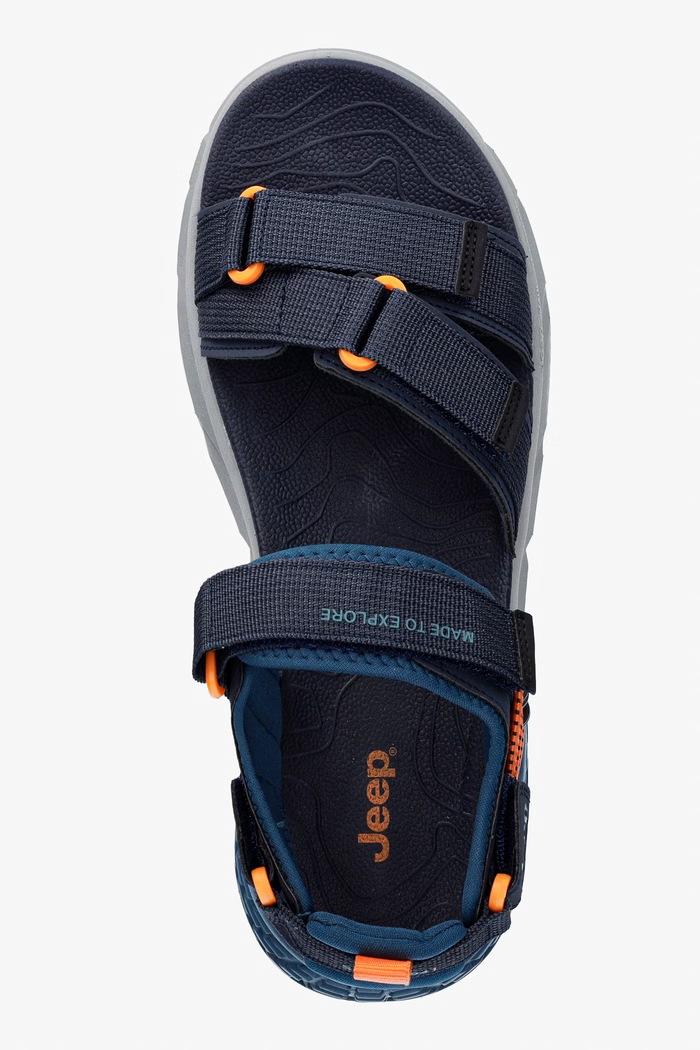 Jeep sandále pánske GROOVE SANDAL tmavomodrá JM61130A016