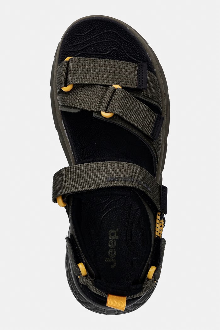 Jeep sandały męskie GROOVE SANDAL zielony JM61130A020